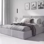 lit rembourre pas cher 160x200